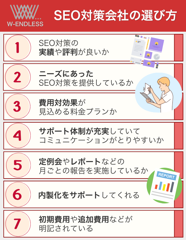 SEO対策会社の選び方
